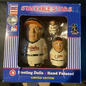BALTIMORE ORIOLES 2003 Stackable Stars MLB Nesting Dolls Limited Edition
